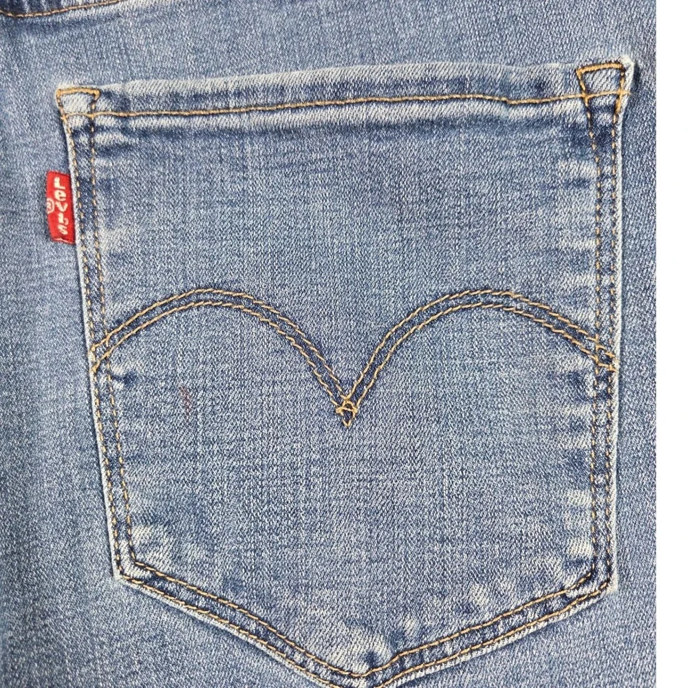 Levi 721 High Rise Skinny Jeans‎ Men 33 Blue Medium Wash Denim Pants